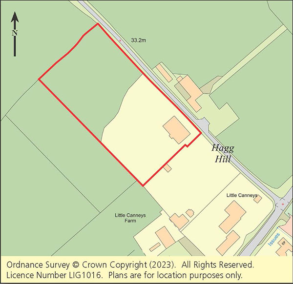 Lot: 127 - FREEHOLD LAND IN MID-ESSEX VILLAGE LOCATION - 